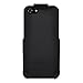 Seidio BD2-HR3IPH5-BK Surface Case and Holster Combo for Apple iPhone 5 - Retail Packaging - Black