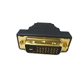 DVI-D Dual Link Male to HDMI Female Adapter - Adapts DVI to HDMI - Vice Versa