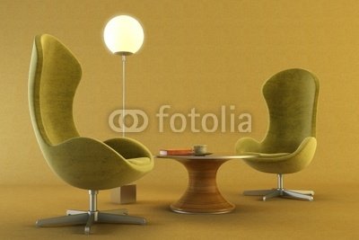 31t7uGvWHlL Wallmonkeys Peel and Stick Wall Decals   3D Rendering Scene of the Lounge Room   24W x 16H Removable Graphic