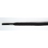 FootGalaxy High Quality Round Laces For Boots And Shoes, 45, Black