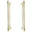 Top Knobs- Appliance M722-12" CC Back to Back Passage Door Pull in Polished Brass