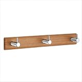 Beslagsboden Coat Hook Finish: Chrome Stainless Steel, Type: Three Hooks by 