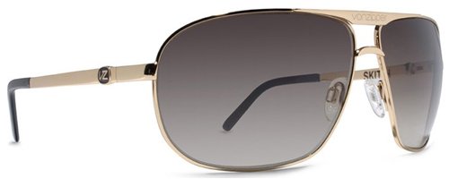 VON ZIPPER SKITCH GOLD AVIATOR SUNGLASSES