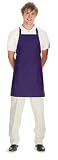 Personalized Two Patch Pocket Adult Bib Embroidered Apron