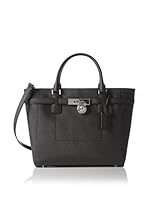 Michael Kors Bolso asa de mano 30F4SHMT9T (Negro)