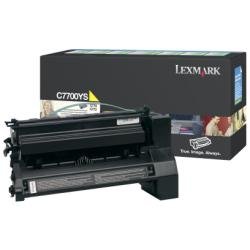 Lexmark Toner for C770 C772 6000 Sheets - Yellow