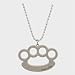 Silver Star KNUCKLED UP Pendant