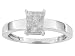 10KT WG .25CTW DIAMOND RING
