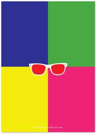 Summer Sunglasses Fill-in Invitations