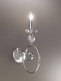 CANOVA:, Wandleuchte, Made in Italy, Handarbeit, Made with PURE KOLARZ Kristall,