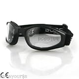 Bobster Small Crossfire Folding Goggles Clear