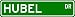 HUBEL Street Sign ~ Personalized Family Lastname Sign ~ Gameroom, Basement, Garage Si...