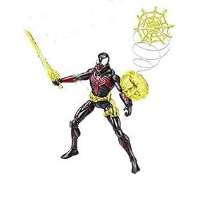 Spider-Man 3.75" action figures - Sword Attack Black costume Spider-Man