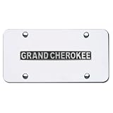 Au-Tomotive Gold GRANCC Jeep Grand Cherokee Chrome License Plate by Au-tomotive Gold