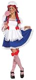 Sexy Rag Doll Adult Halloween Costume Small