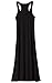ACEVOG Women & Girl's Cotton Casual Summer Tank Sleeveless Long Maxi Dress