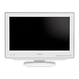 Toshiba 19LV611U 19-Inch 720p LCD TV with Built in DVD Player, White