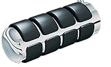 1999-2009 Yamaha V-Star 1100 Custom Motorcycle Shift Peg Covers Dress-up Kit [Chrome]