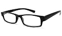 Venezia Vision Full Readers (Men) Reading Glasses - R9954 Shiny Black