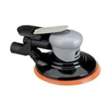 Dynabrade (DYB69029) 6" Central Vac Dynorbital Silver Supreme Sander - 3/16" Diameter Orb
