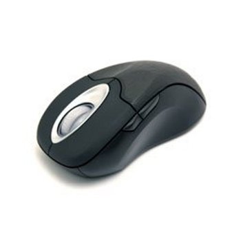 Microsoft Wireless Intellimouse Explorer - Mouse - Optical - 5 Button(s) - Wireless - Rf - Usb / Ps/2 Wireless Receiver - Black Leather Picture