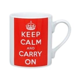 Keep Calm and Carry On Mug 250ML