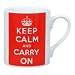 Keep Calm and Carry On Mug 250ML