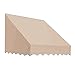 Awntech 10-Feet San Francisco Window/Entry Awning, 44-Inch Height by 24-Inch Diameter, Light Yellow