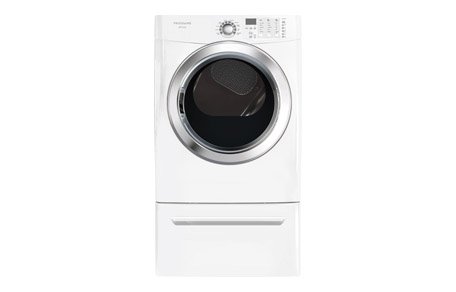 Frigidaire FASE7074NW Affinity 7 Cu. Ft. White Stackable With Steam Cycle Electric Front Load Dryer