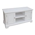 Naples Center Console Entertianment Stand - White