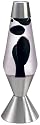 Lava Lite 16" Lava Lamp - Black/Clear/Silver