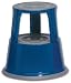5 Star Step Stool Mobile Spring-loaded Castors up to 150kg Top D290xH430xBase D435mm 5kg Blue