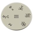Konad Stamping Nail Art Image Plate - M7