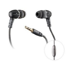 Altec Lansing Hi-Fi Snugfit/In-Ear Noise Isolation Isolating Cancelling/Canceling Earbuds/Earphones/Headphones/Headset w/2.5 mm Plug/Microphne/3.5mm Adapter for MP3/iPod/iPhone/Cell Phone