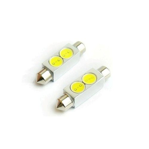 Super White 1.5W High Power 36mm 1.50 inches LED Festoon Bulbs for 6411 - 6413 - 6418 (Twin Pack) Lifetime Warranty Image Super White 1.5W High Power 36mm 1.50 inches LED Festoon Bulbs for 6411 - 6413 - 6418 (Twin Pack) Lifetime Warranty