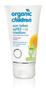Green People Organic Children's Sun Lotion SPF 25 'Lavender' (150ml)
