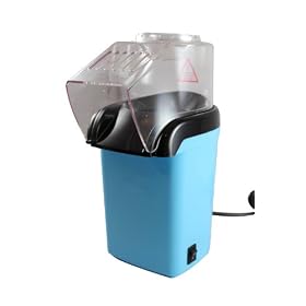 GrandGadgets &reg; Electric Healthy Popcorn Maker 1200 Watts Midnight Blue