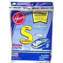 Hoover Type S Allergen Canister Vacuum Cleaner Bags, Package of 3