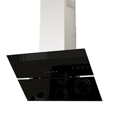 Design Dunstabzugshaube Kopffreihaube inkl. Fernbedienung 90 cm