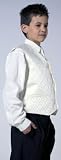 Page Boys Black Wedding Suit & Cream Waistcoat Ben 6 month - 15 years
