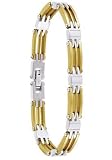 Two Tone Classic Bracelet
