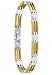 Jewelry : Two Tone Classic Bracelet