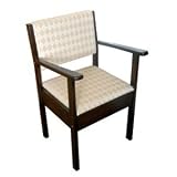 Upholstered Wooden Commode - Free UK Delivery
