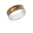 Ziovani Golden Scorpion Pattern Stainless Steel Ring