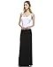 Elain & J Luxury Boutique Full Length Maxi Skirt With Fold Over Waist