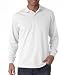 437ML - Small - White 5.6 oz 50/50 Long-Sleeve Knit Polo with SpotShieldÃ Stain Resistance