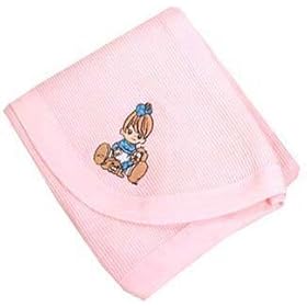 Precious Moments Thermal Baby Blanket in Pink, Girls