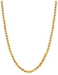 Alex Woo "Chain" Precious Metal Diamond-Cut Ball Chain