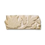 Adex USA Natural Leaves Listello Stone 1 Ceramic Tile & Stone