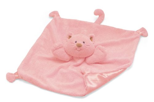 Childrens Toyshop   : Baby Gund Satinee Snugs Baby Comforter-Machine Washable